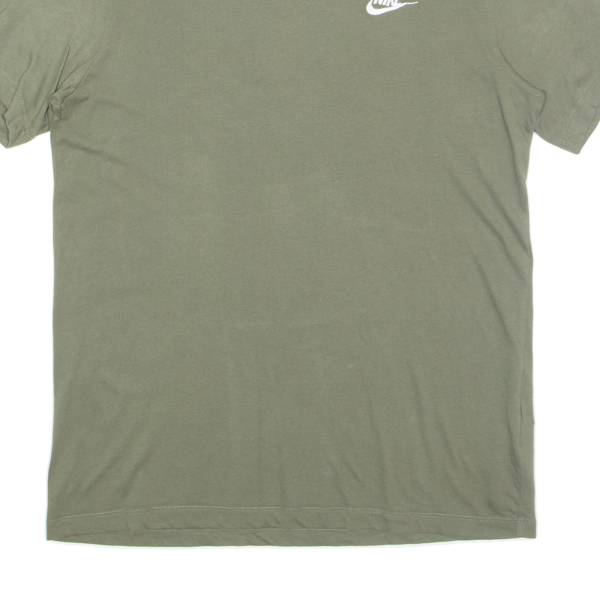 NIKE Mens T-Shirt Green M Supply