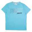 TOMMY HILFIGER Mens T-Shirt Blue M Supply