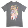 STREET FIGHTER Street Fighter 2 Mens T-Shirt Grey M Discount