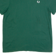 FRED PERRY Mens T-Shirt Green L For Discount