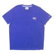 TOMMY HILFIGER Mens T-Shirt Blue XL Cheap