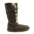 UGG High Boots Green Suede Womens UK 5.5 For Sale