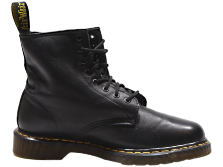 DR MARTENS 1460 Lace-Up Boots Black Leather Mens UK 8 Discount