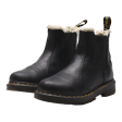 DR MARTENS 2976 Leonore Chelsea Boots Black Leather Womens UK 4 For Cheap