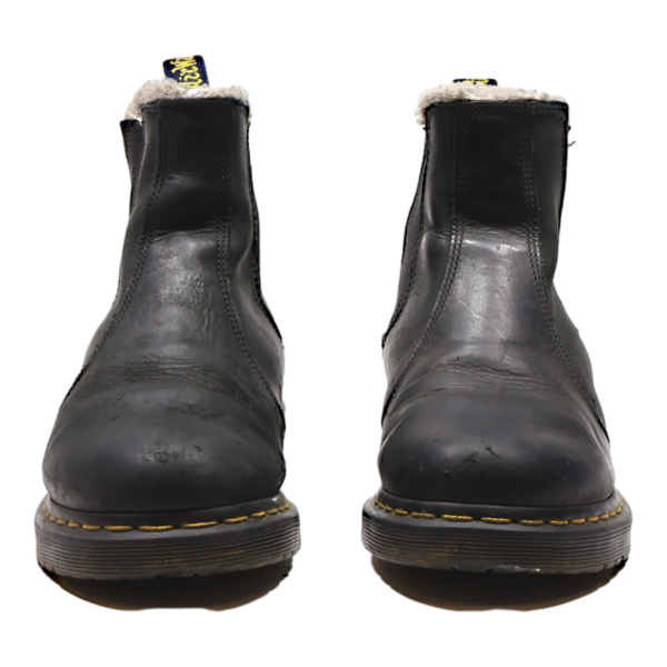 DR MARTENS 2976 Leonore Chelsea Boots Black Leather Womens UK 6 Hot on Sale