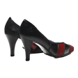 EDMOND. K Pump Heels Black Leather Womens UK 2 Online