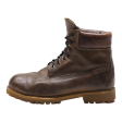 TIMBERLAND Lace-Up Boots Blue Leather Mens UK 8 Hot on Sale