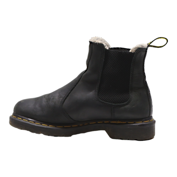 DR MARTENS 2976 Leonore Chelsea Boots Black Leather Womens UK 6 Hot on Sale