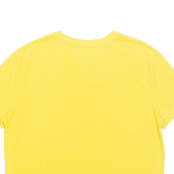 TOMMY HILFIGER Cropped Womens T-Shirt Yellow L Online