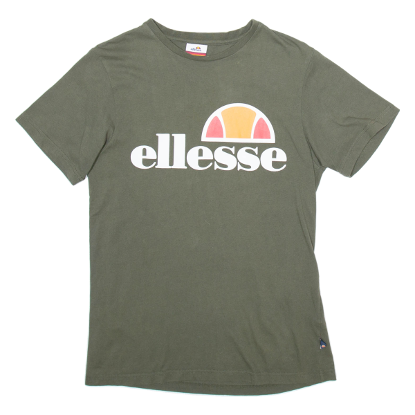 ELLESSE Mens T-Shirt Green XS Discount