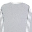 ADIDAS Womens T-Shirt Grey Long Sleeve UK 8 Discount