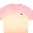 THE NORTH FACE Mens T-Shirt Orange XS Online now