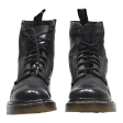 DR MARTENS 1460 Pascal Lace-Up Boots Black Leather Womens UK 3 Online Sale