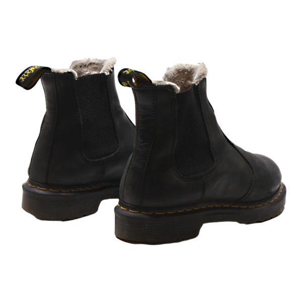 DR MARTENS 2976 Leonore Chelsea Boots Black Leather Womens UK 6 Hot on Sale