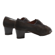 BALLY VASANO Heeled Derby Shoes Brown Leather Womens UK 6.5 For Cheap