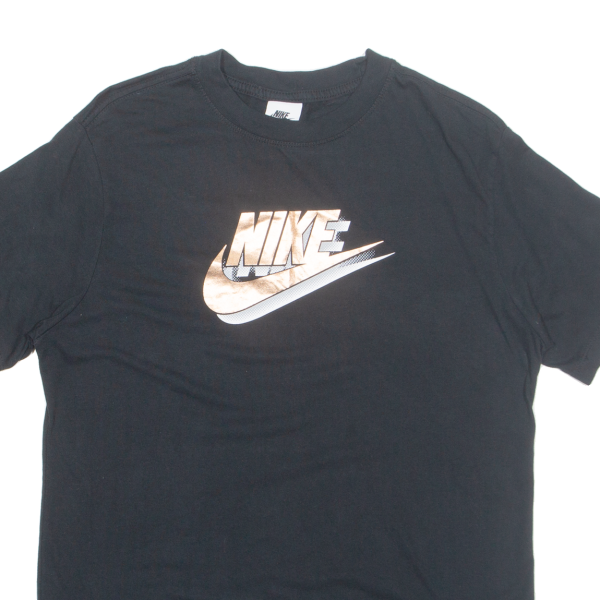 NIKE Oversized Womens T-Shirt Black XS Discount