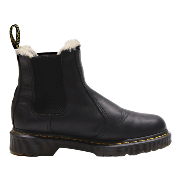 DR MARTENS 2976 Leonore Chelsea Boots Black Leather Womens UK 4 For Cheap