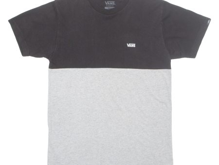 VANS Mens T-Shirt Grey S Online Sale