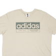 ADIDAS Mens T-Shirt Green 2XL Fashion