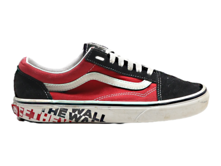 VANS Sneaker Trainers Red Canvas Womens UK 5 on Sale