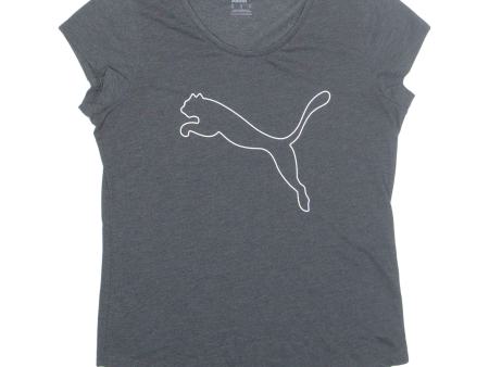 PUMA Womens T-Shirt Grey M For Sale