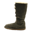 UGG High Boots Green Suede Womens UK 5.5 For Sale