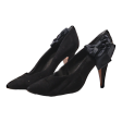 CHRISTOPHER HARTIAN Pump Heels Black Suede Womens UK 5 For Sale