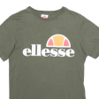 ELLESSE Mens T-Shirt Green XS Discount