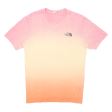 THE NORTH FACE Mens T-Shirt Orange XS Online now