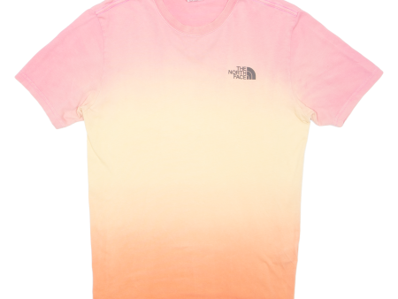 THE NORTH FACE Mens T-Shirt Orange XS Online now