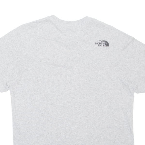 THE NORTH FACE Mens T-Shirt Grey M Cheap