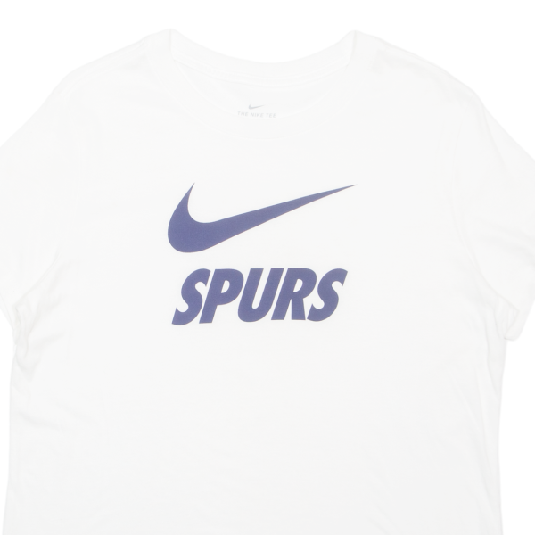 NIKE Spurs Mens T-Shirt White L Discount