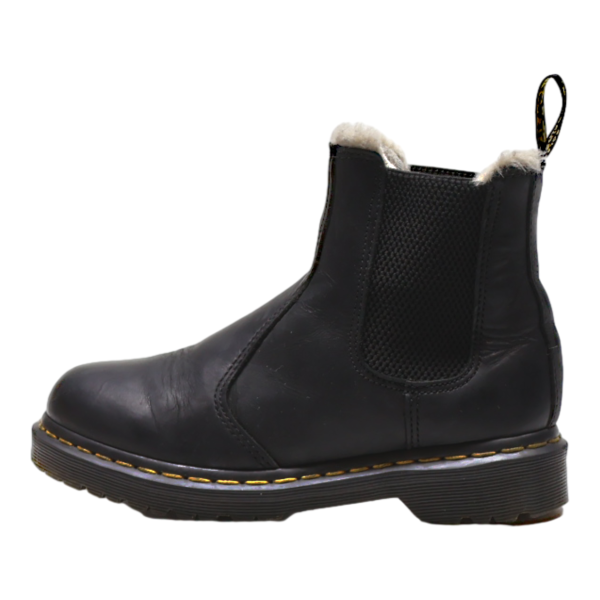 DR MARTENS 2976 Leonore Chelsea Boots Black Leather Womens UK 4 For Cheap