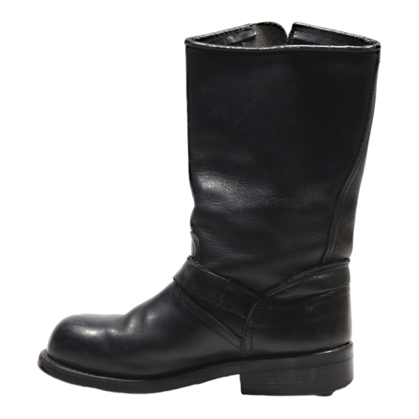 HARLEY DAVIDSON High Boots Black Leather Womens UK 5 Online Sale