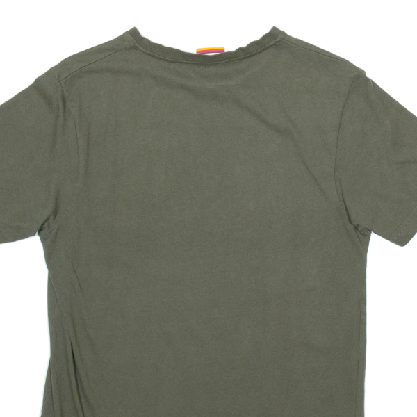 ELLESSE Mens T-Shirt Green XS Discount