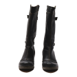 EL NATURALISTA Riding Boots Black Leather Womens UK 5 Online Sale