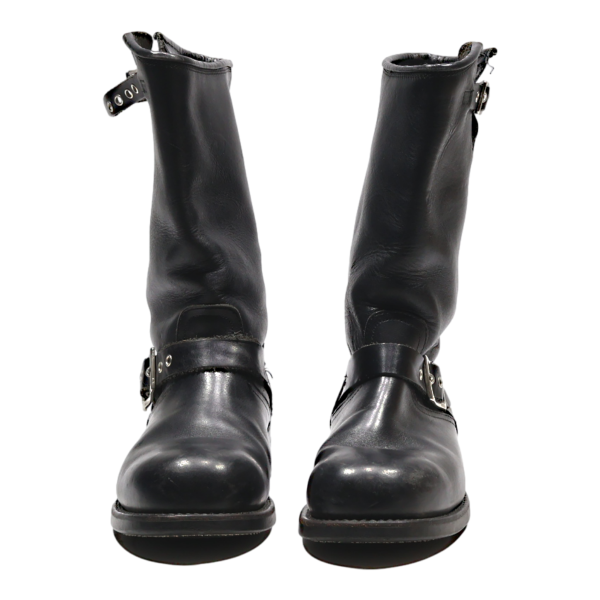 HARLEY DAVIDSON High Boots Black Leather Womens UK 5 Online Sale