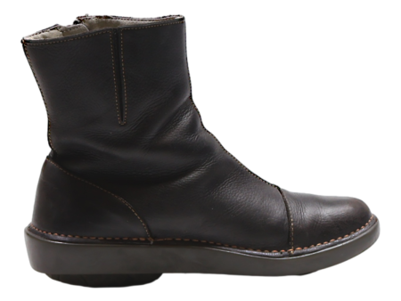 EL NATURALISTA Ankle Boots Black Leather Womens UK 5 Online