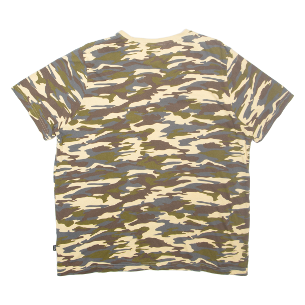 PUMA Camo Mens T-Shirt Green L Online now