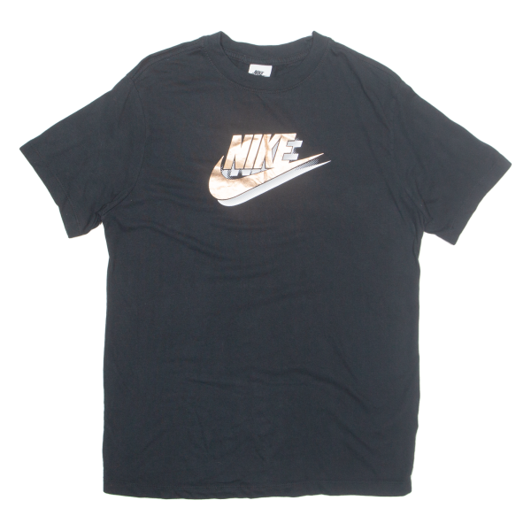 NIKE Oversized Womens T-Shirt Black XS Discount