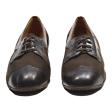 BALLY VASANO Heeled Derby Shoes Brown Leather Womens UK 6.5 For Cheap