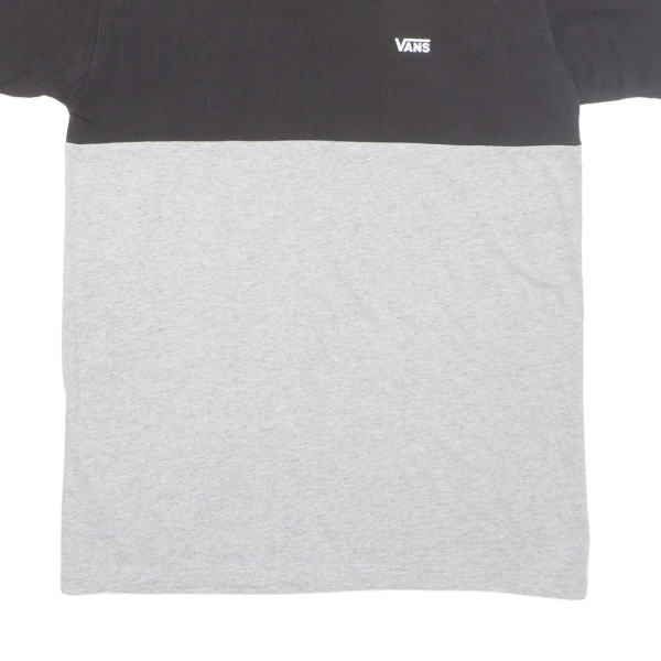 VANS Mens T-Shirt Grey S Online Sale