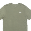 NIKE Mens T-Shirt Green M Supply