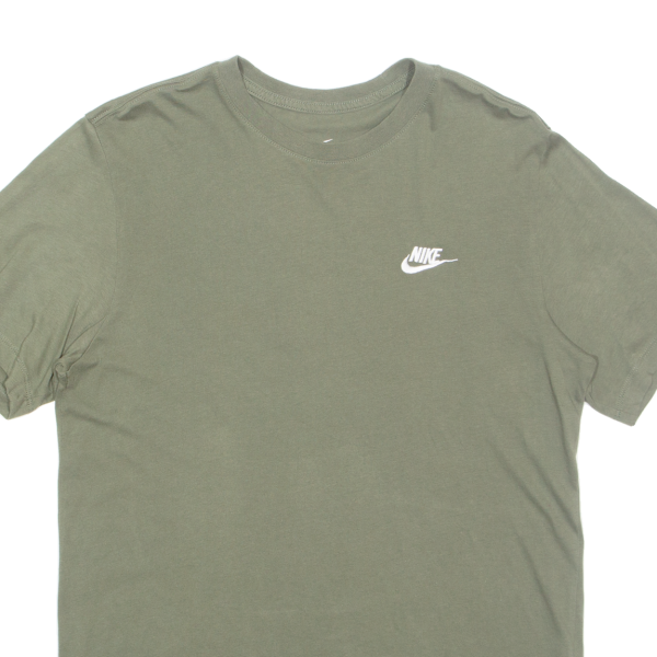 NIKE Mens T-Shirt Green M Supply