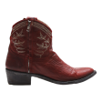 OLD GRINGO Cowboy Boots Red Leather Womens UK 8 Discount