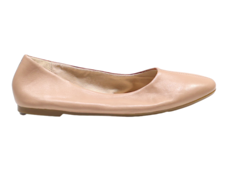 CLARKS Ballet Shoes Pink Leather Womens UK 8 Fashion