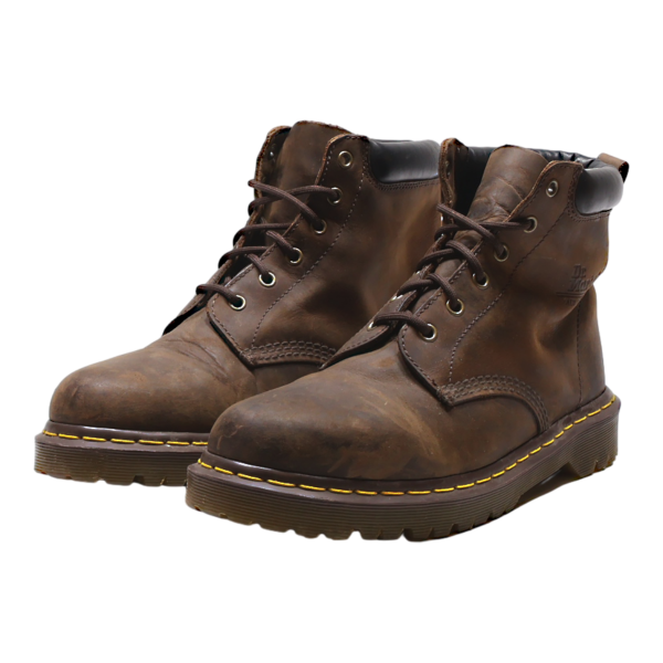 DR MARTENS Ben Boot Lace-Up Brown Leather Mens UK 10 Online now