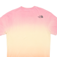 THE NORTH FACE Mens T-Shirt Orange XS Online now