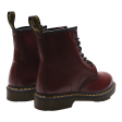 DR MARTENS 1460 Lace-Up Boots Maroon Leather Mens UK 9 Hot on Sale