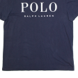 POLO RALPH LAUREN Custom Slim Fit Mens T-Shirt Blue L Online